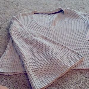 Free People Cropped Sweater